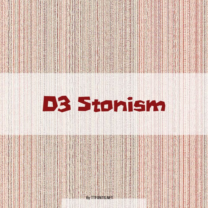 D3 Stonism example